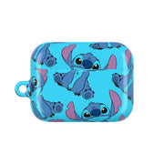 Cute Alien Blue Pattern AirPods Case 6