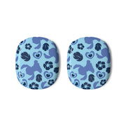 Blue Alien Silhouette Pattern AirPods Max Case 3