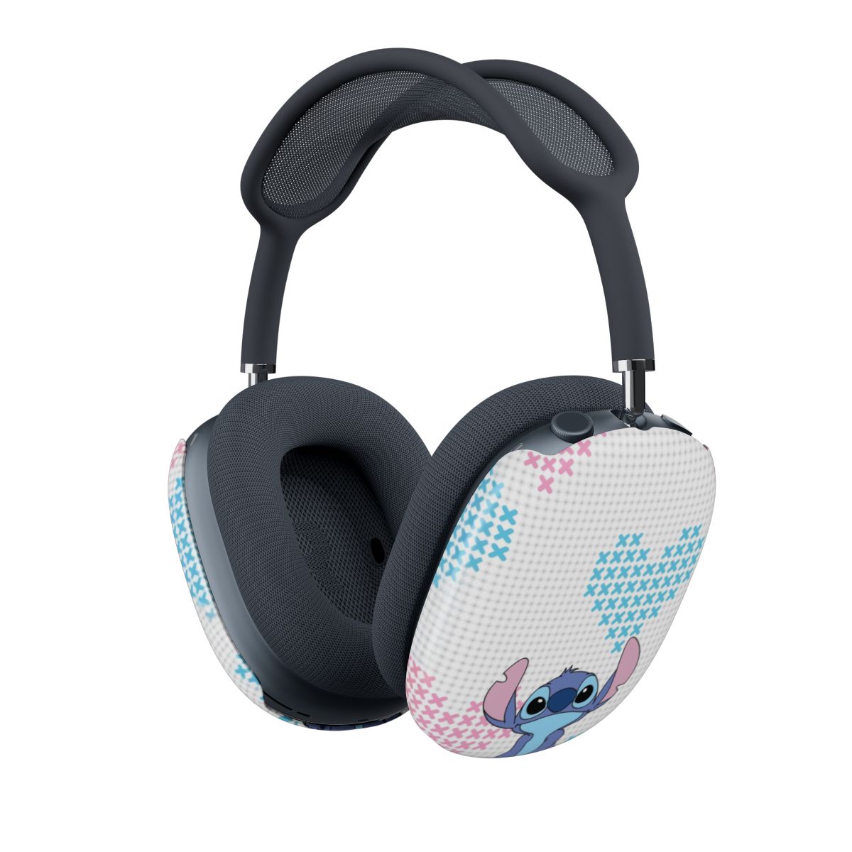 Blue Alien Hearts AirPods Max Case