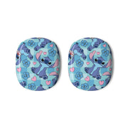 Blue Alien And Hearts Pattern AirPods Max Case 3