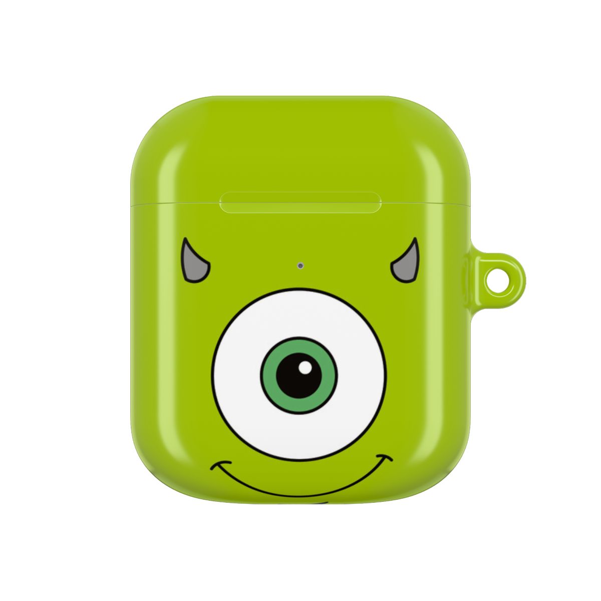 Green Monster Face AirPods Case