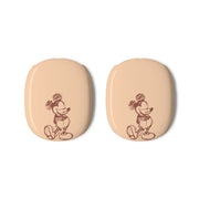 Sketched Mouse Outline Beige AirPods Max Case 3