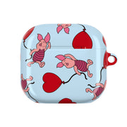 Baby Pig With Balloon Pattern AirPods Case 4