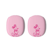 Sketched Mouse Outline Pink AirPods Max Case 3