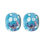 Cute Blue Alien Floral Pattern AirPods Max Case 3