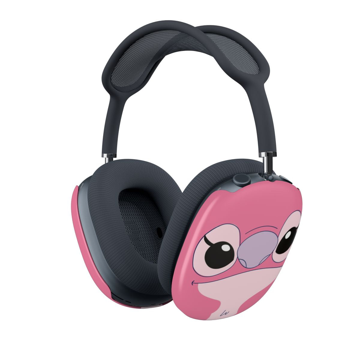 Cute Pink Alien Face AirPods Max Case