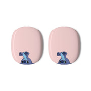Cute Blue Alien Handstand AirPods Max Case 3