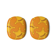 Sheriff Badge Pattern AirPods Max Case 3