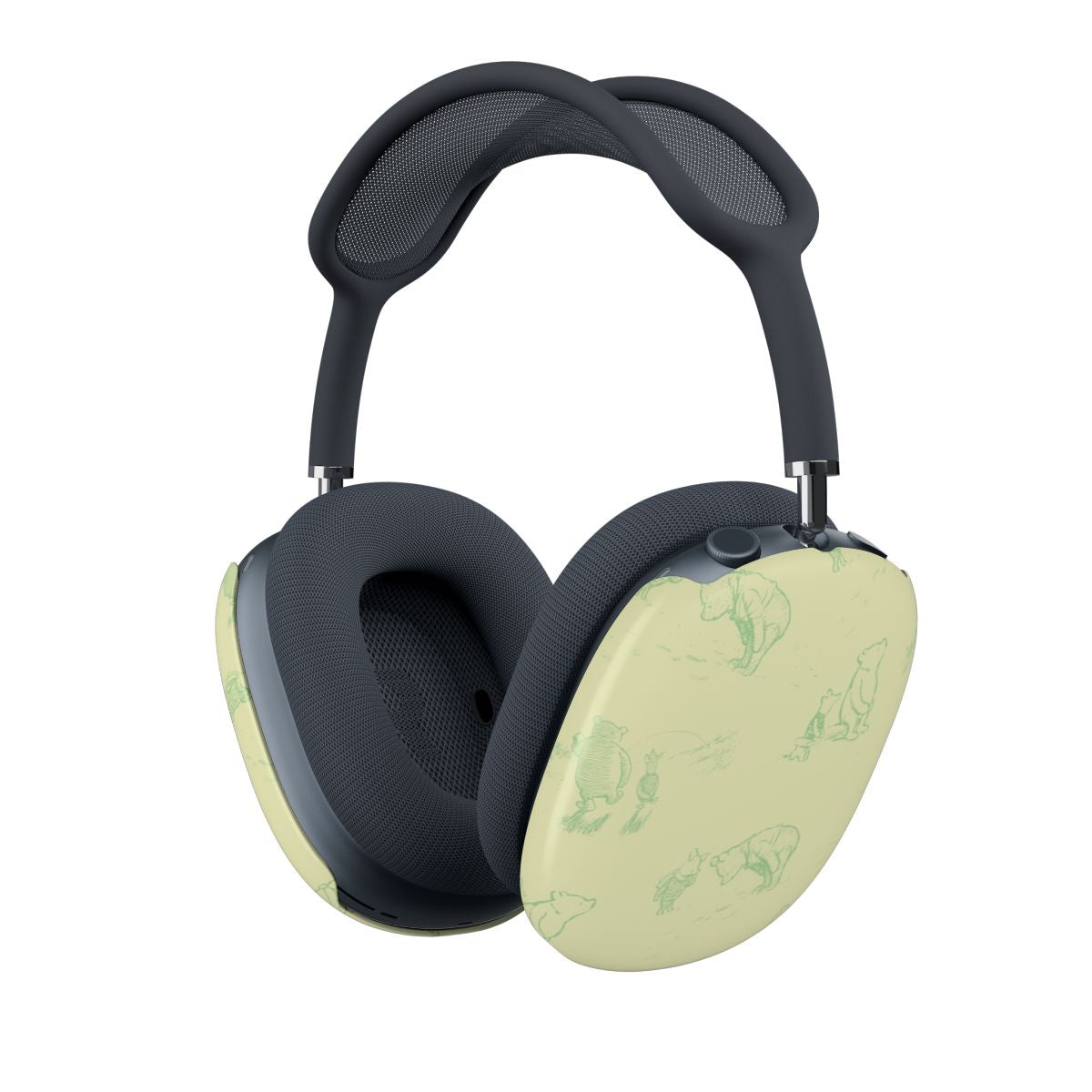 Sketched Winnie Pattern AirPods Max Case