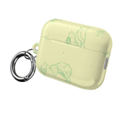 Sketched Winnie Pattern AirPods Case 8