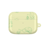 Sketched Winnie Pattern AirPods Case 5