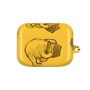 Winnie Honey Pot Pattern AirPods Case 5