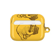 Winnie Honey Pot Pattern AirPods Case 7