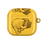 Winnie Honey Pot Pattern AirPods Case 4