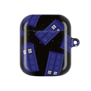 Tardis Pattern AirPods Case 1