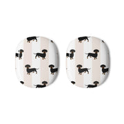 Striped Dachshund - Dog Pattern AirPods Max Case 3