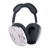 Dobermann Outline - Dog Pattern AirPods Max Case 2