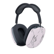 Dobermann Outline - Dog Pattern AirPods Max Case 1