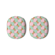 Checkered Corgis Pattern AirPods Max Case 3
