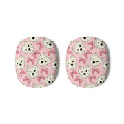 Cute Terrier And Bows Pattern AirPods Max Case 3