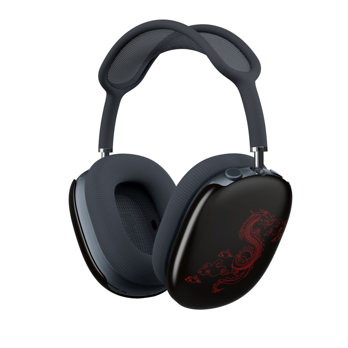 Red - Dragon Patterns AirPods Max Case