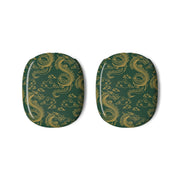 Green And Gold Dragon Pattern AirPods Max Case 3