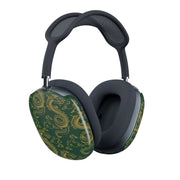 Green And Gold Dragon Pattern AirPods Max Case 2