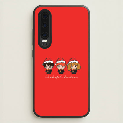 Wizards With Christmas Hats Huawei P30 Case