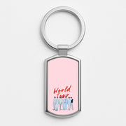 K-Pop Band Pastel Tour Luxury Keyring 1