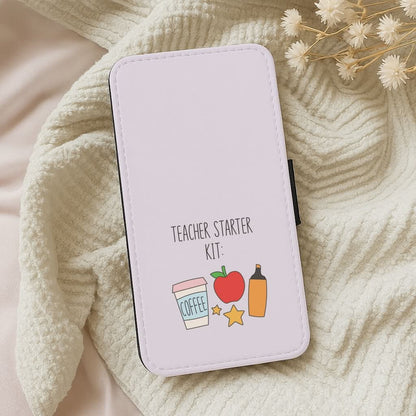 Teacher Starter Kit Leather Phone Case