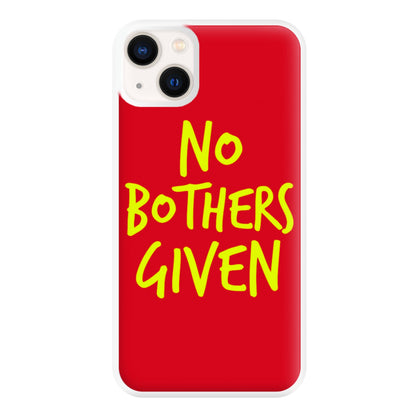 No Bothers Given - Winnie Disney Phone Case