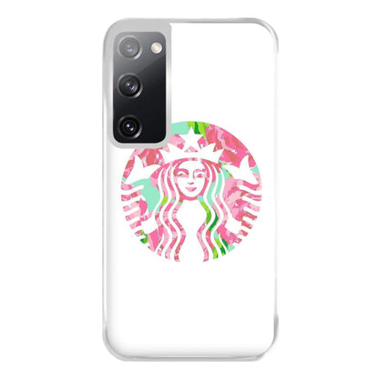 Pink Coffee Logo Phone Case