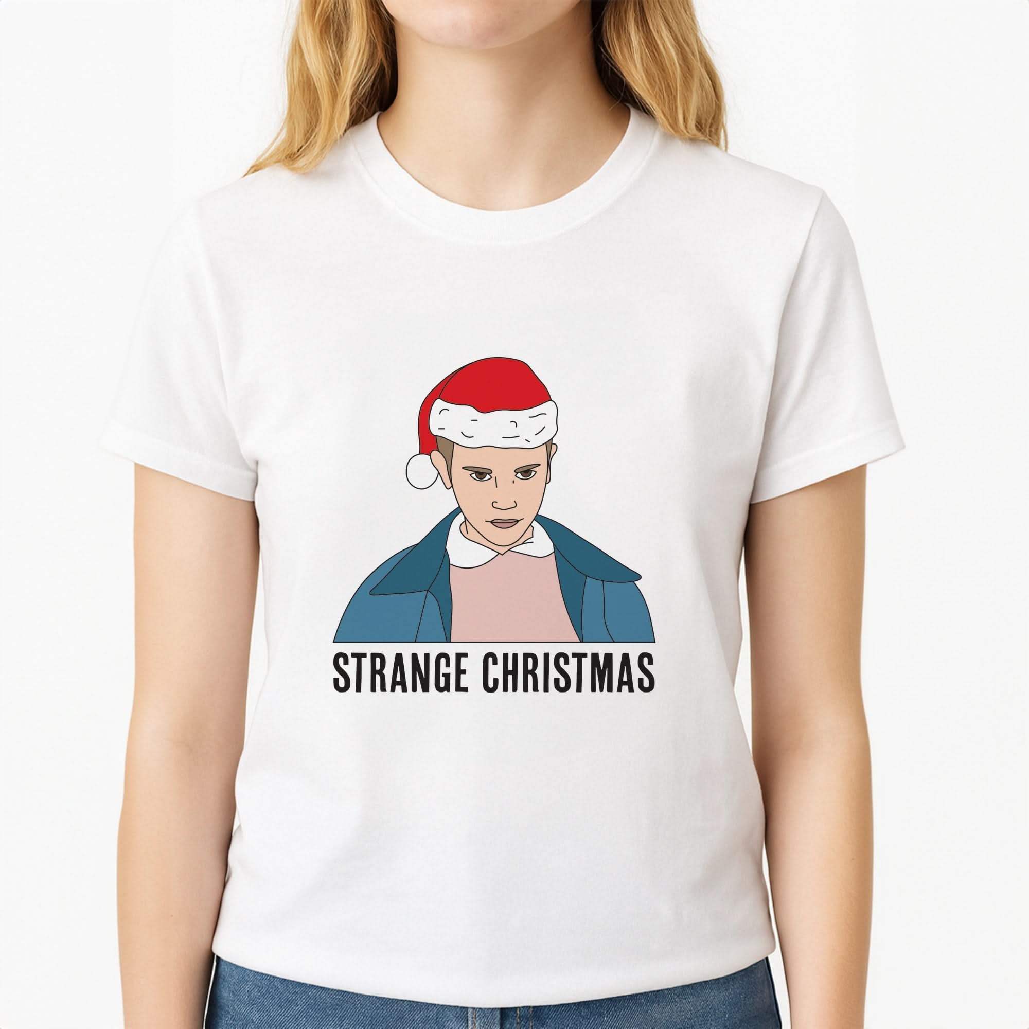 Strange Christmas  Womens T-Shirt
