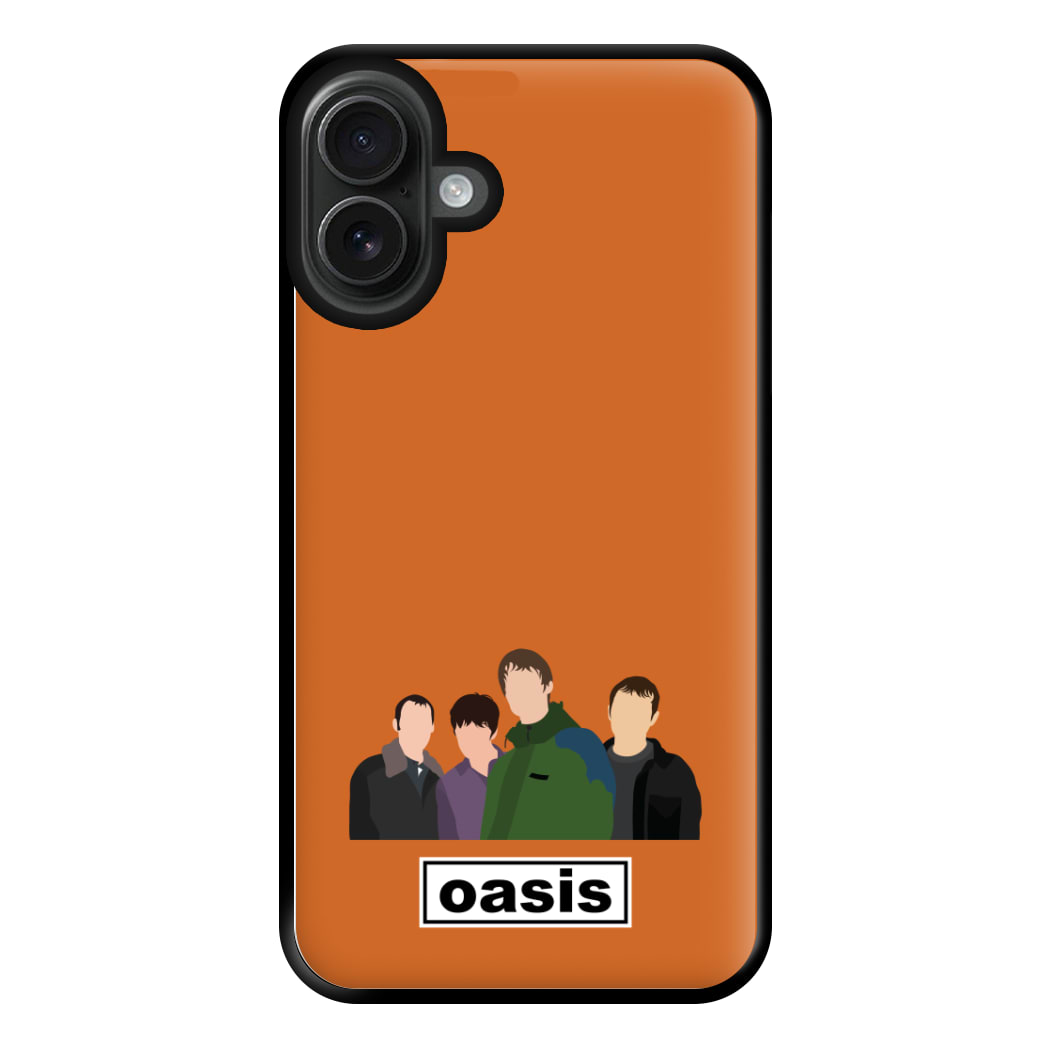 Rock Band Members iPhone 16 Plus Case