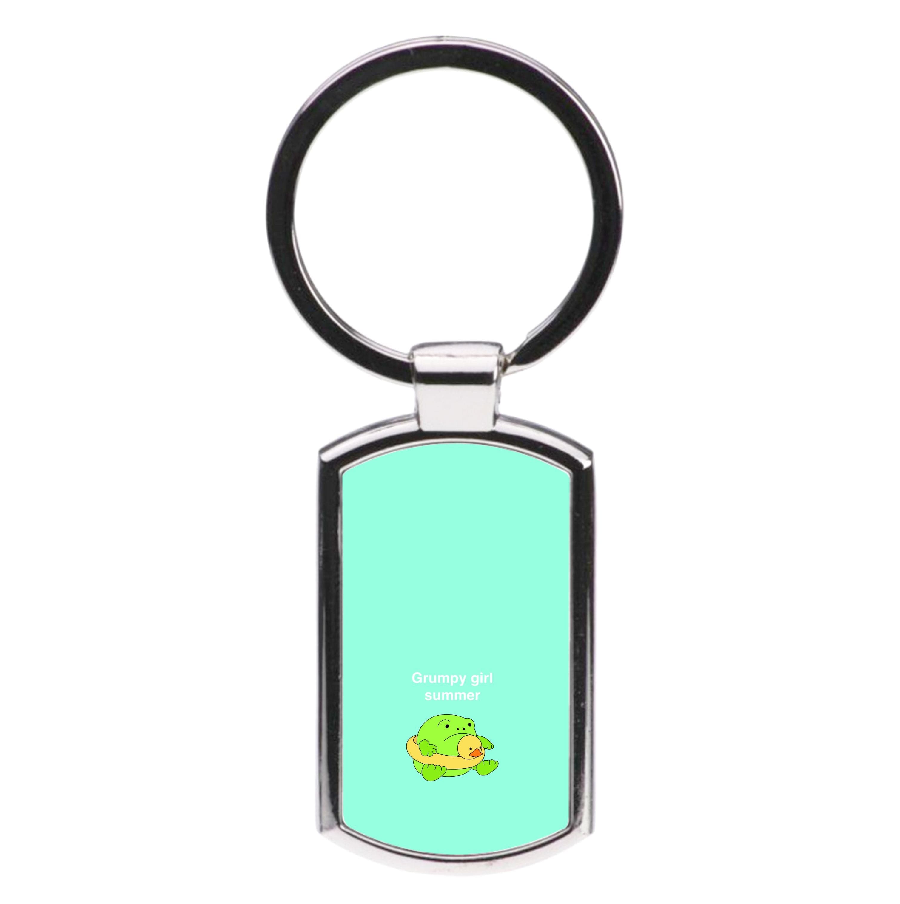 Grumpy Girl Summer - Plushy Luxury Keyring