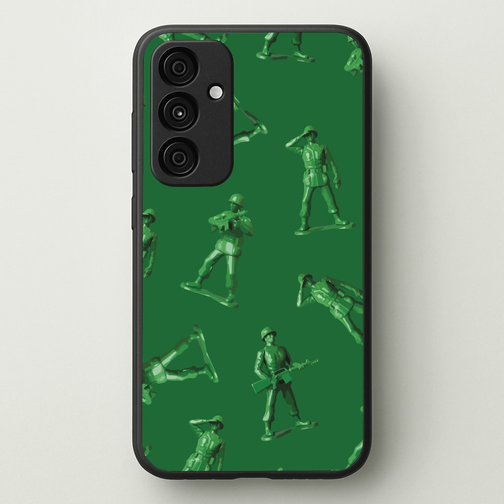 Toy Army Soldier Pattern Galaxy A55 Case