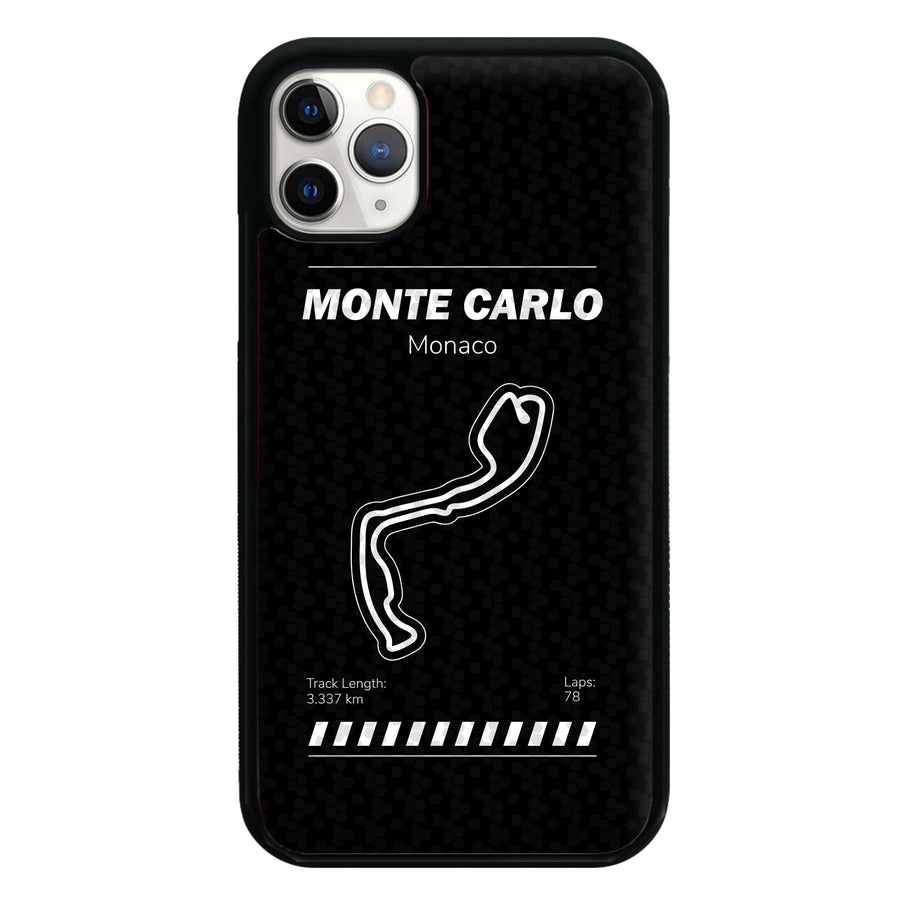 Monte Carlo Circuit Phone Case