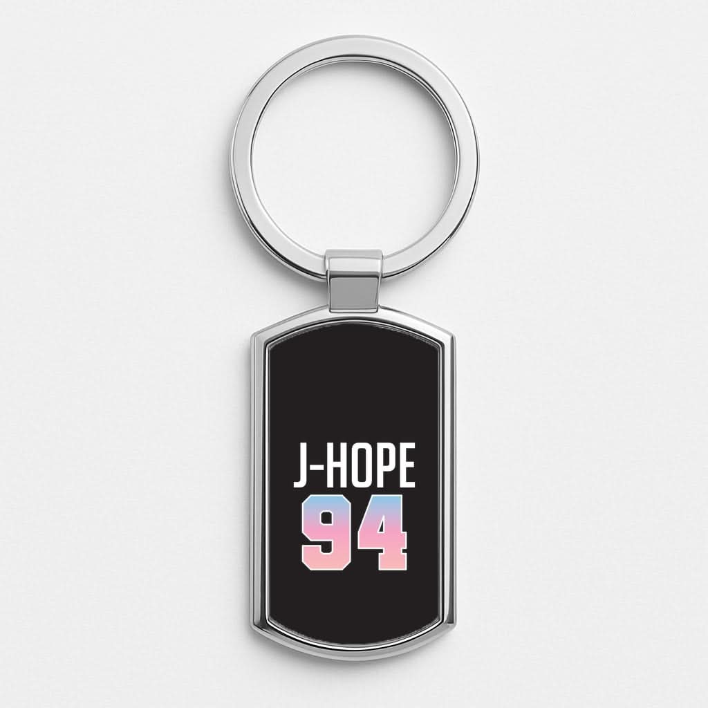 J-Hope 94 Silver Metal Keyring