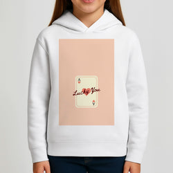 Lucky You Card Girls Hoodie