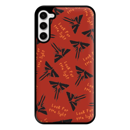 Look For The Light Firefly Pattern Galaxy S23 Plus Case