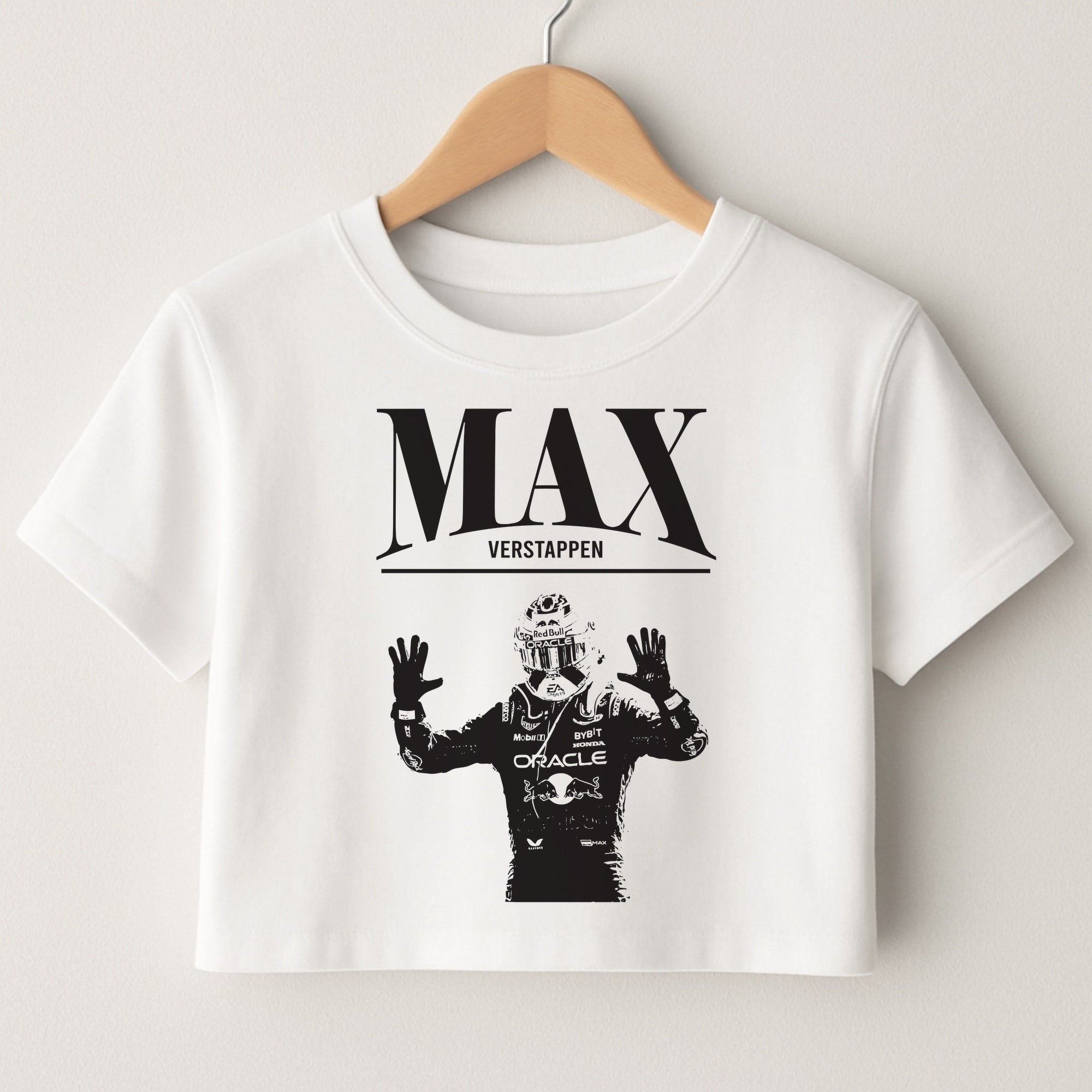 Max Blue And Red Crop top