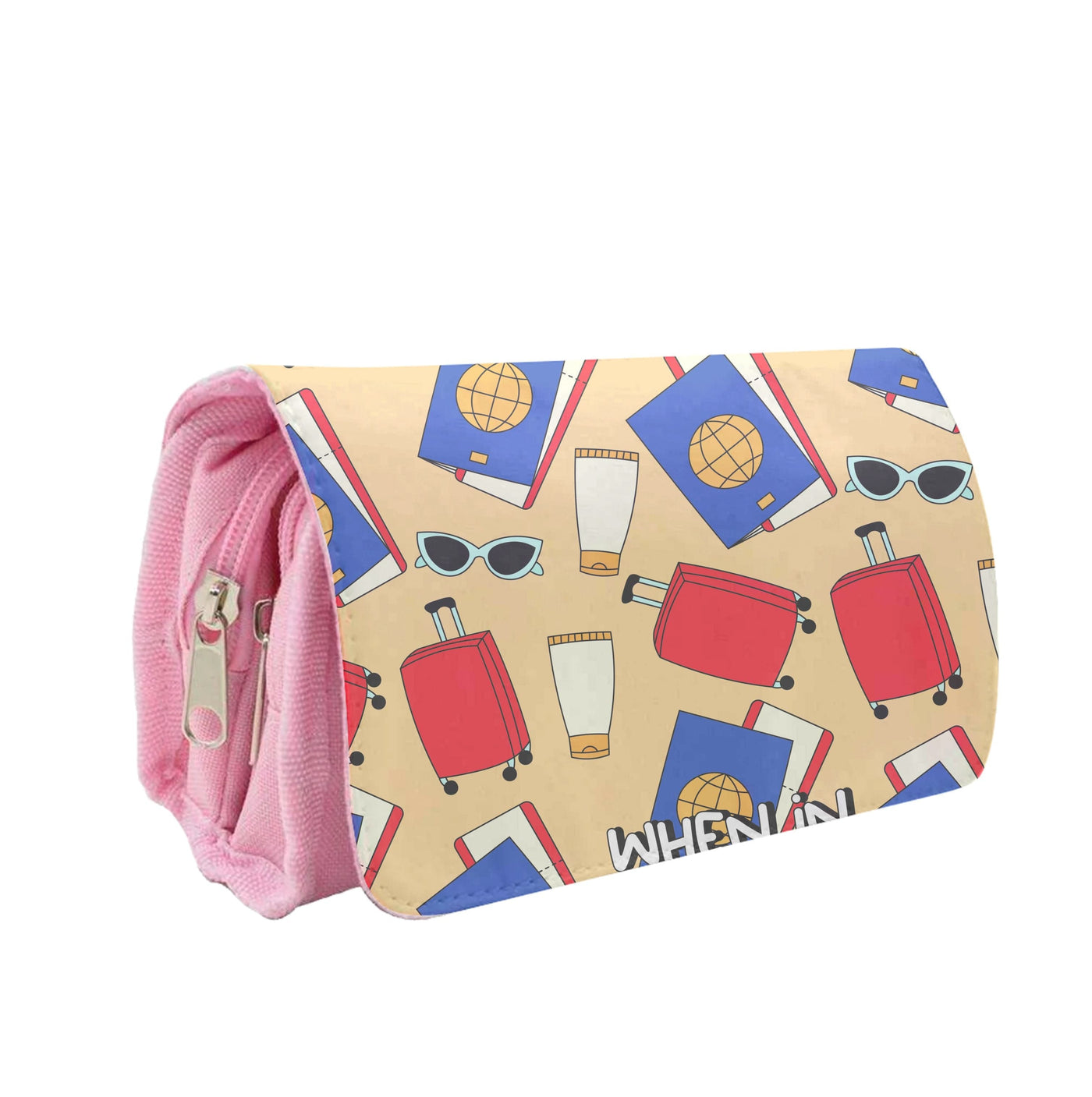 When In Doubt Travel - Travel Pencil Case