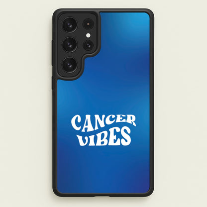 Cancer Vibes Gradient Zodiac Galaxy S22 Ultra Case
