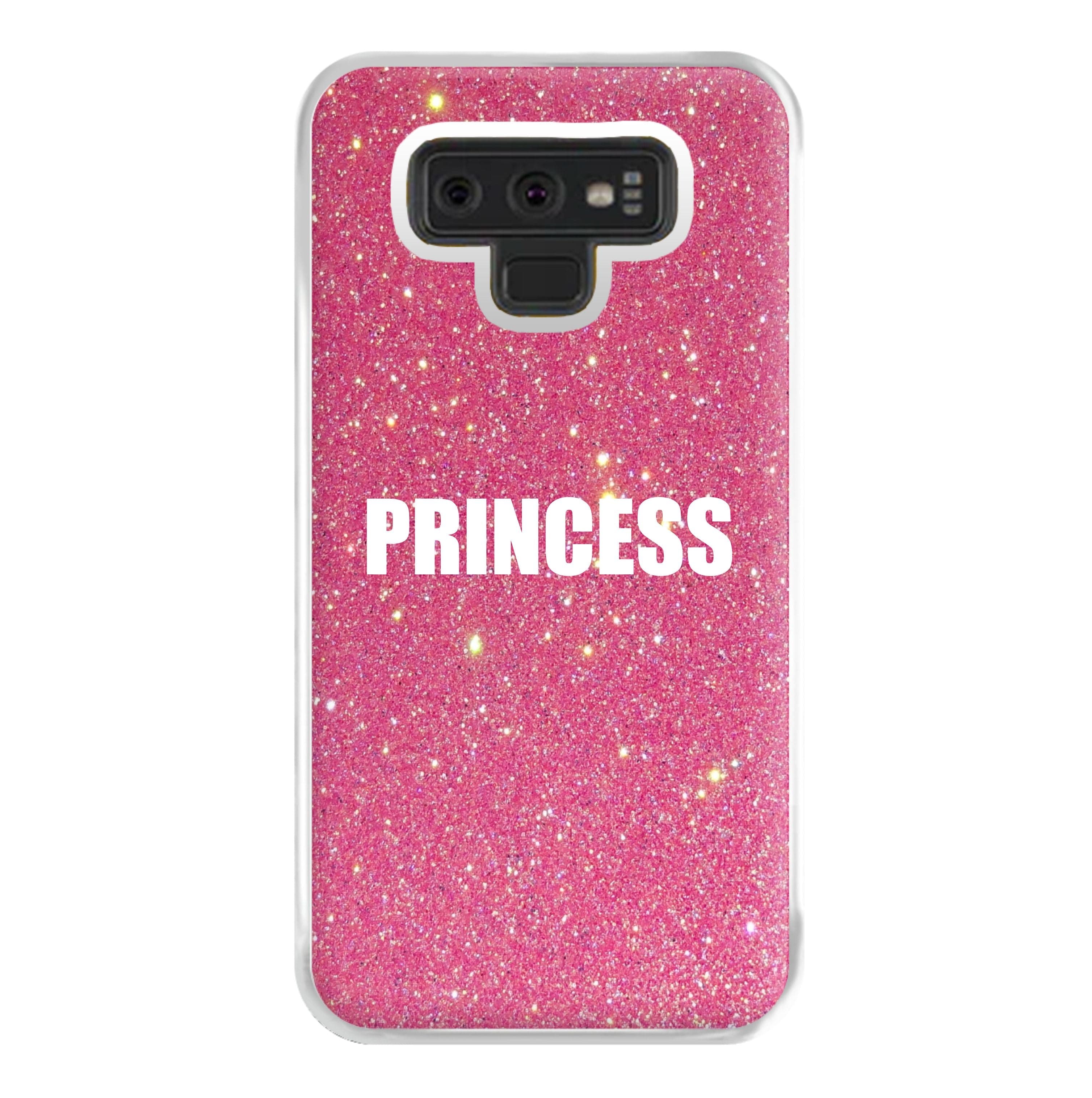 Glittery Pink Princess Phone Case