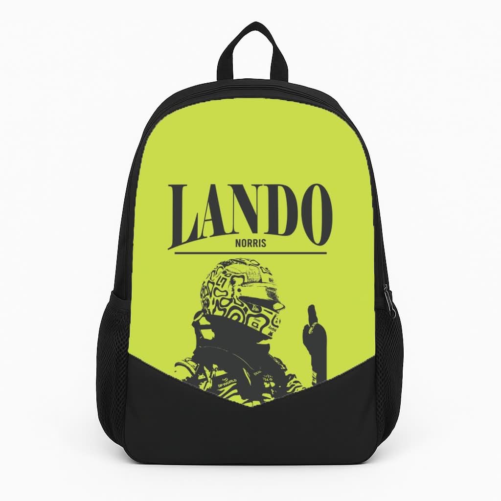 Lando Black And Green  Backpack