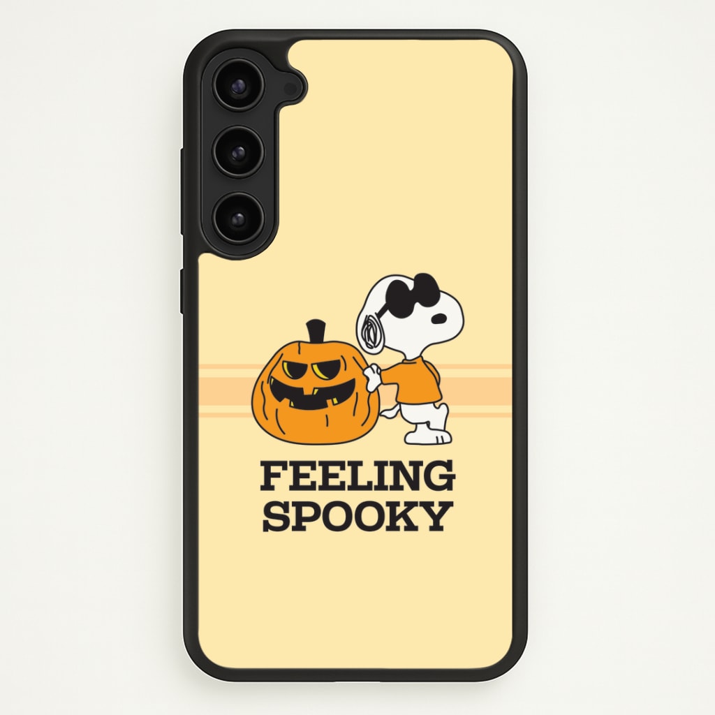 Feeling Spooky Cartoon Beagle Galaxy S23 Plus Case