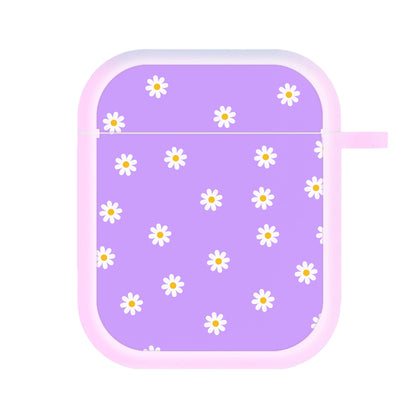 Purple Daisies  AirPods Case