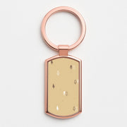 Minimal Christmas Trees Pattern Luxury Keyring 4