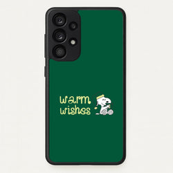 Cartoon Beagle Warm Wishes Galaxy A33 Case