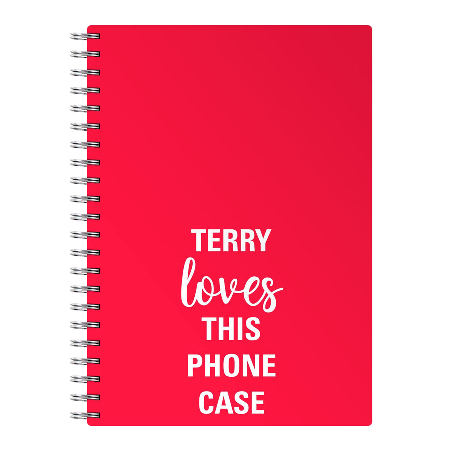 Terry Loves This Phone Case - Brooklyn Nine-Nine Notebook